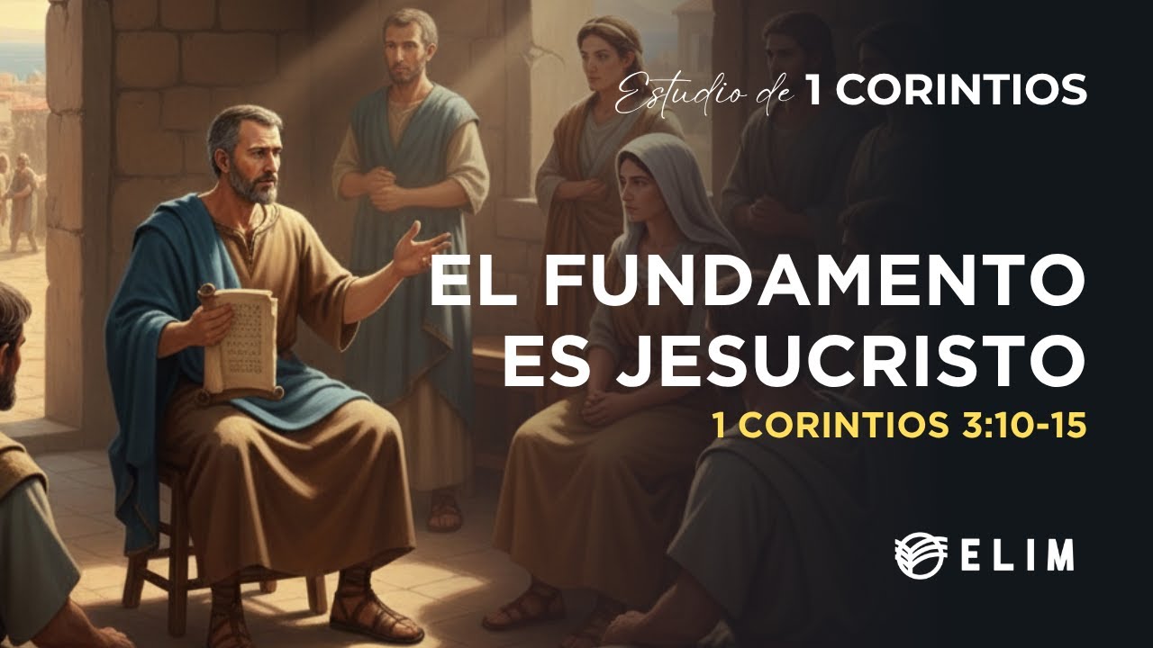 El fundamento es Jesucristo | 1 Corintios 3:10-15 | Estudio Bíblico
