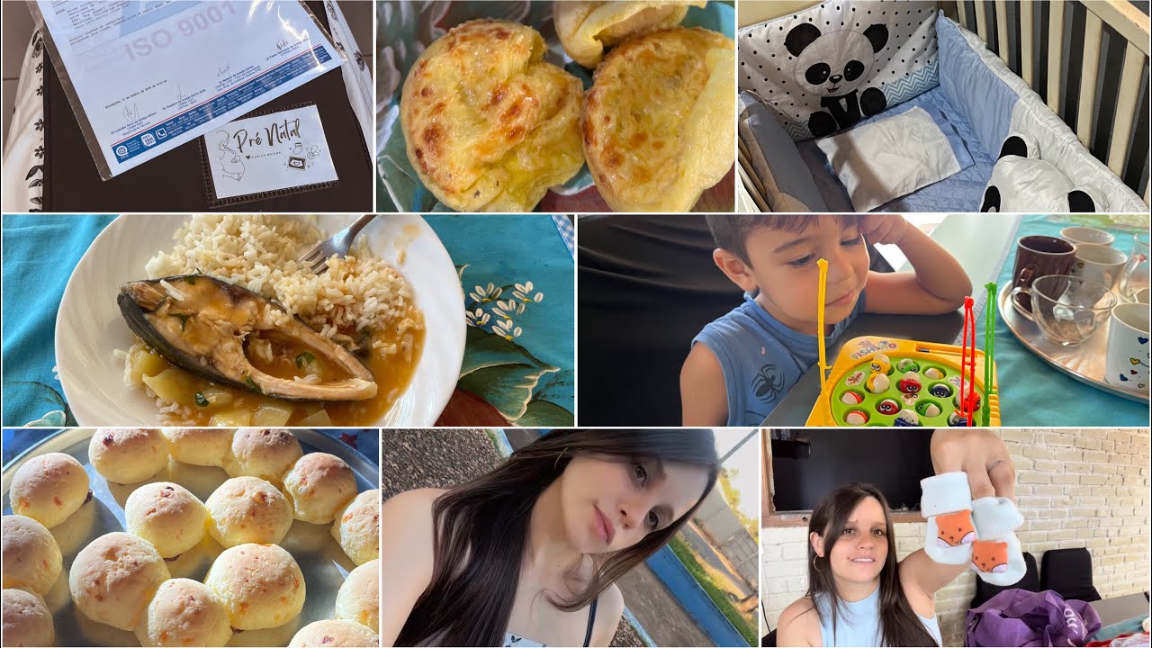 DIA DE PRÉ NATAL NA CIDADE🤰/Recebidos lindos