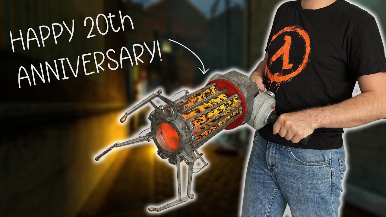Я только что построил грави-пушку! В честь годовщины Half-Life 2