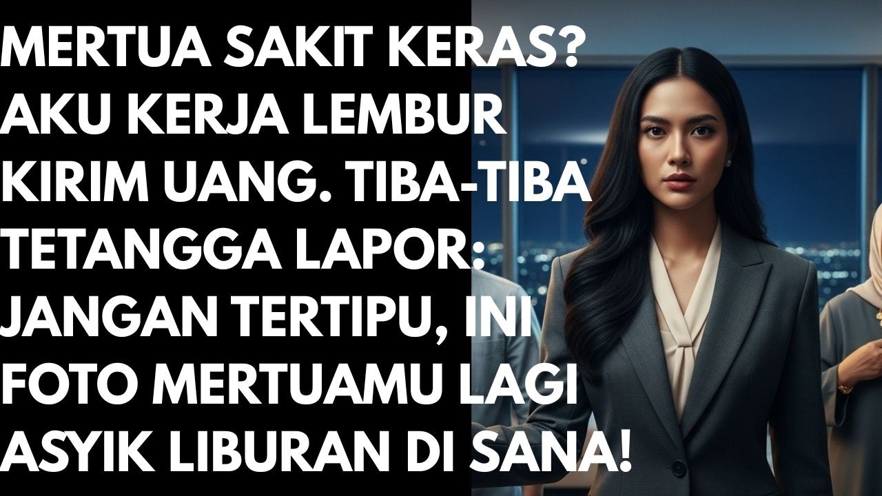 MERTUA SAKIT KERAS , AKU KERJA LEMBUR KIRIM UANG , TIBA TIBA TETANGGA LAPOR JANGAN TERTIPU