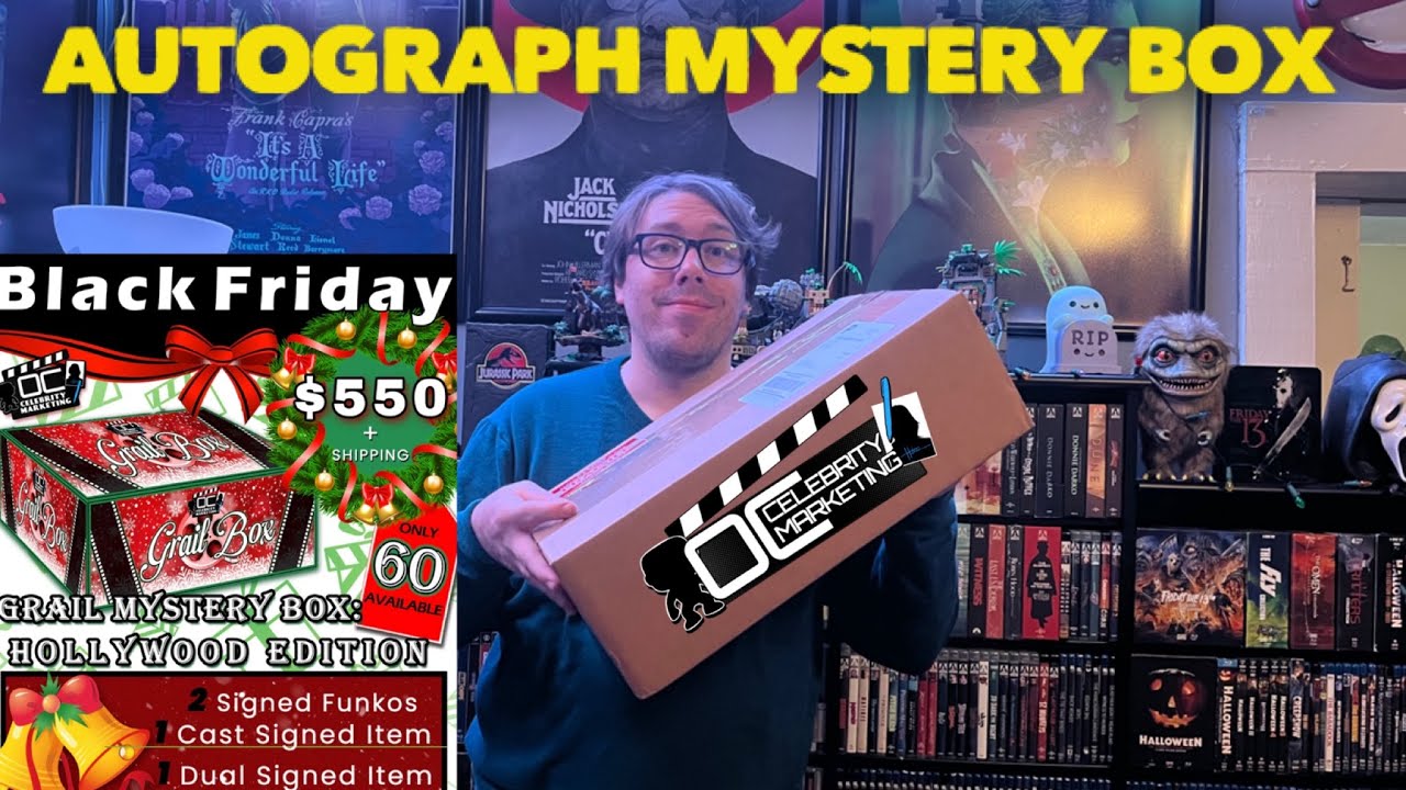 OC Celebrity Marketing Grail Mystery Box (some great autographs inside)