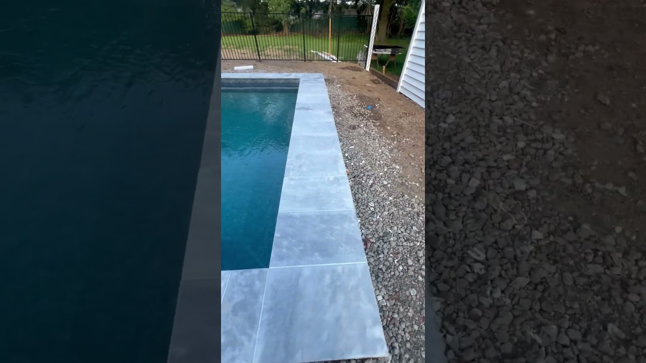 Pool coping installation