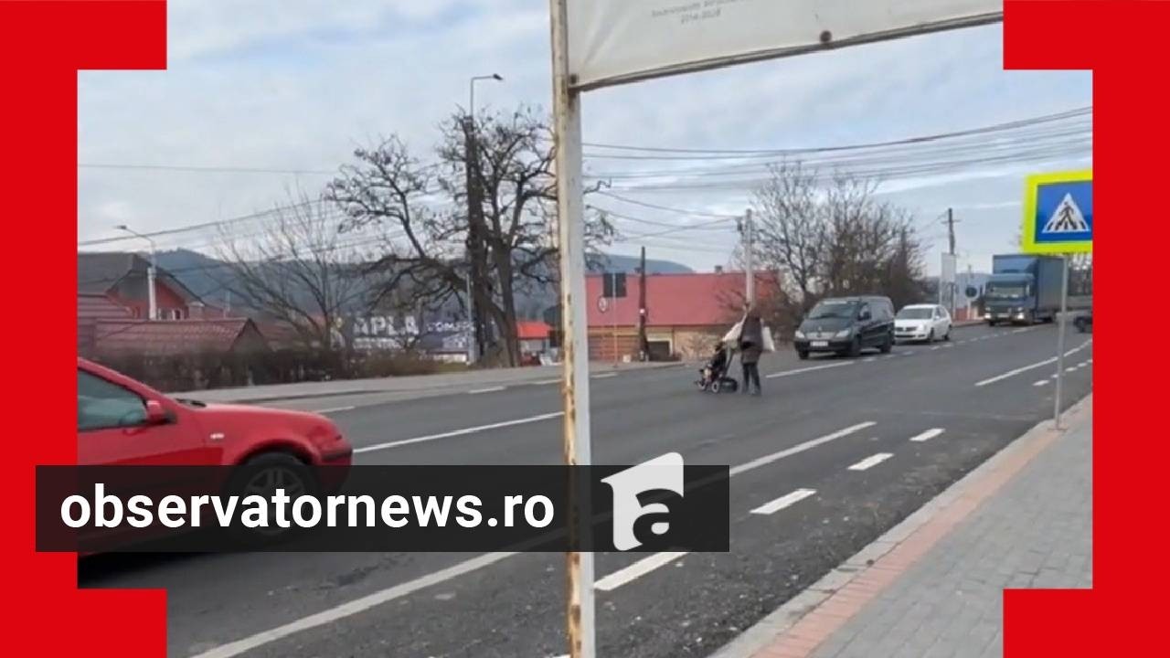 Au asfaltat trecerea de pietoni şi nu au mai trasat liniile. Nepăsarea a făcut deja o victimă