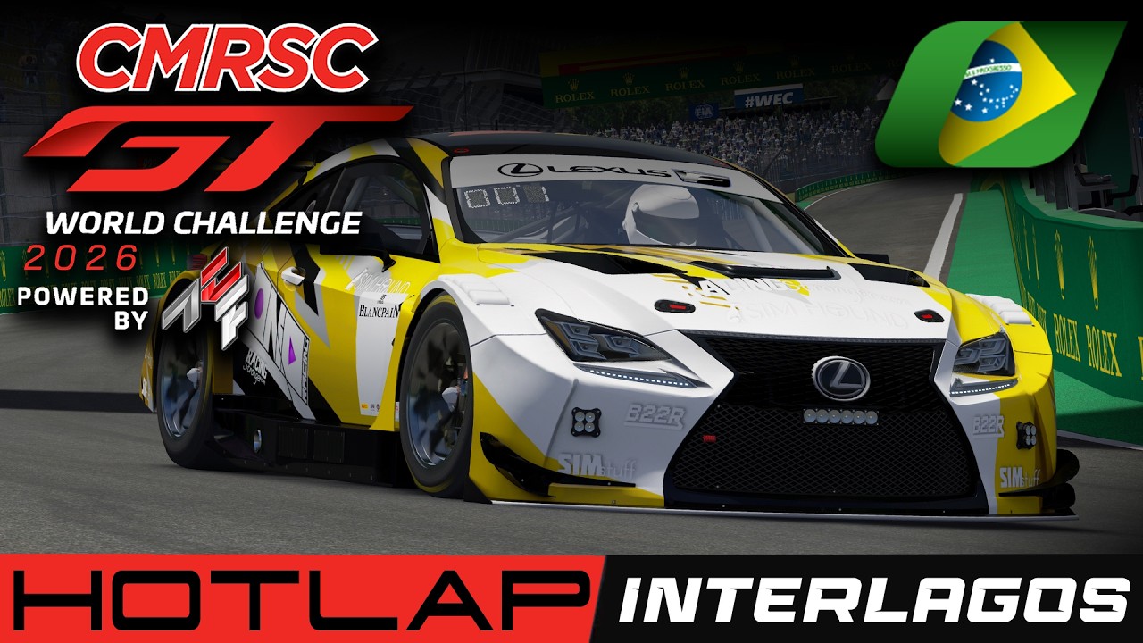Hotlap | Interlagos | Lexus RCF GT3 | CMRSC