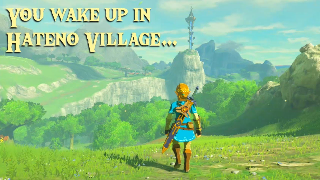 ASMR 😴 Guided Visualization in Breath of the Wild ⛰️ Ear to Ear Soft Spoken