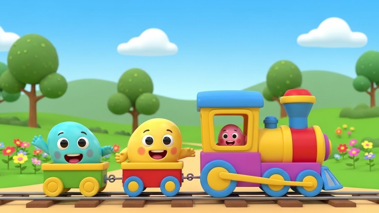 Number Train Remix 🚂 | Canciones infantiles educativas | Baby Song Español para Niños 🧒🎵