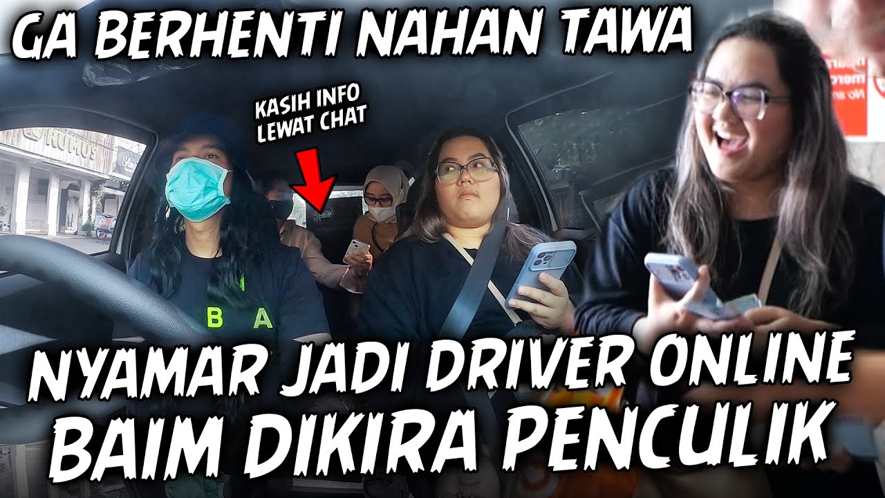 3 CEWEK TAKUT SAMPE NGOBROL LEWAT CHAT DI DALAM MOBIL.. PAS BUKA PENYAMARAN, BAIM DIPUKUL TERUS2AN!