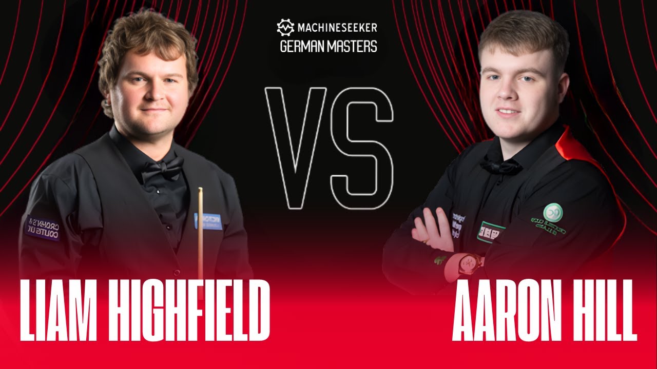 Liam Highfield vs Aaron Hill | Full Match | German Masters 2025 Qualifiers