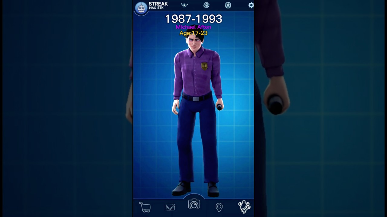 Evolution of Michael Afton #shorts #fyp #fnaf