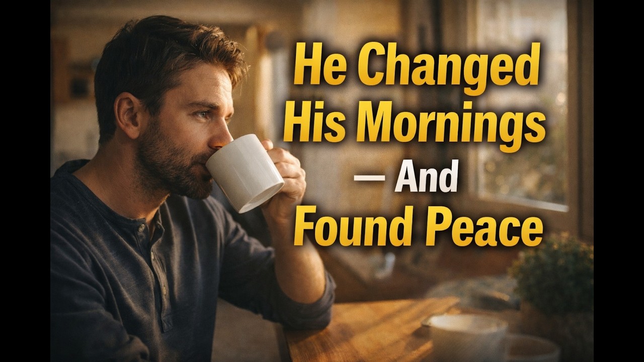 He Changed His Mornings — And Found Peace