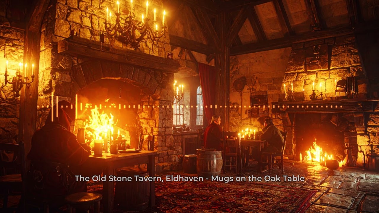 Mugs on the Oak Table | Cozy Medieval Tavern Session (Eldhaven 1347)