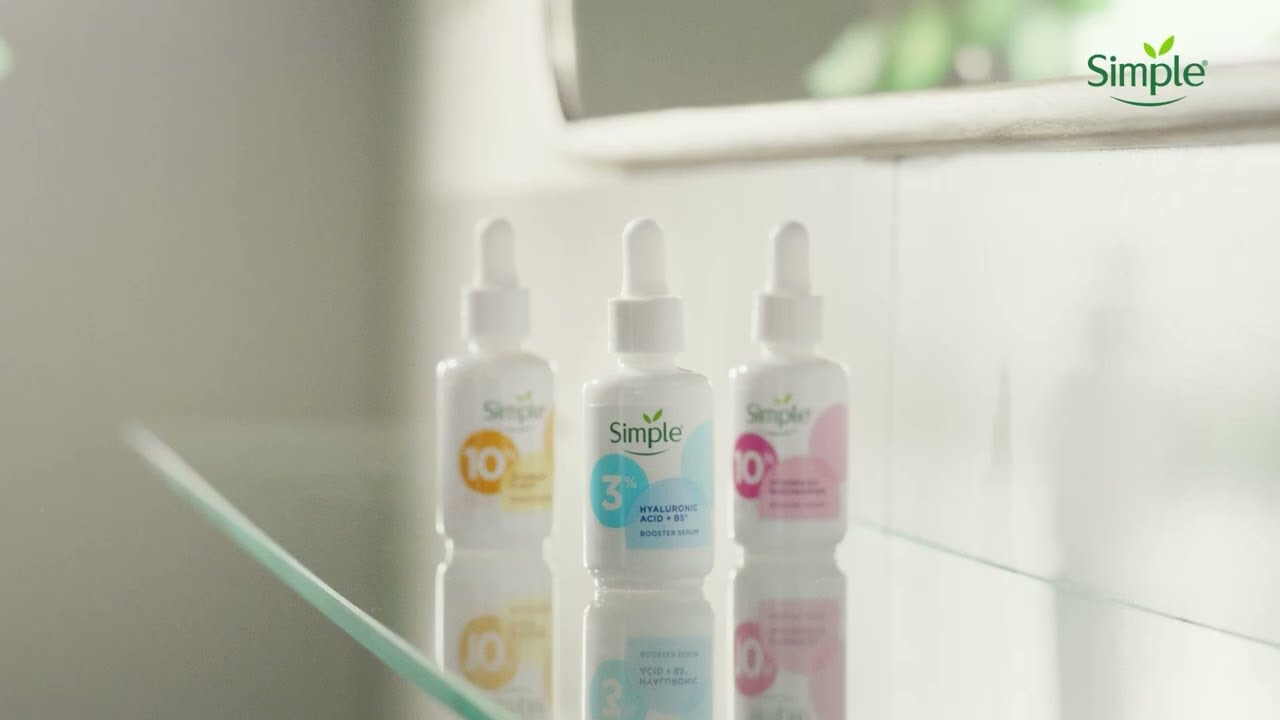 Try Simple&rsquo;s Hyaluronic Acid and B5 Booster Serum!
