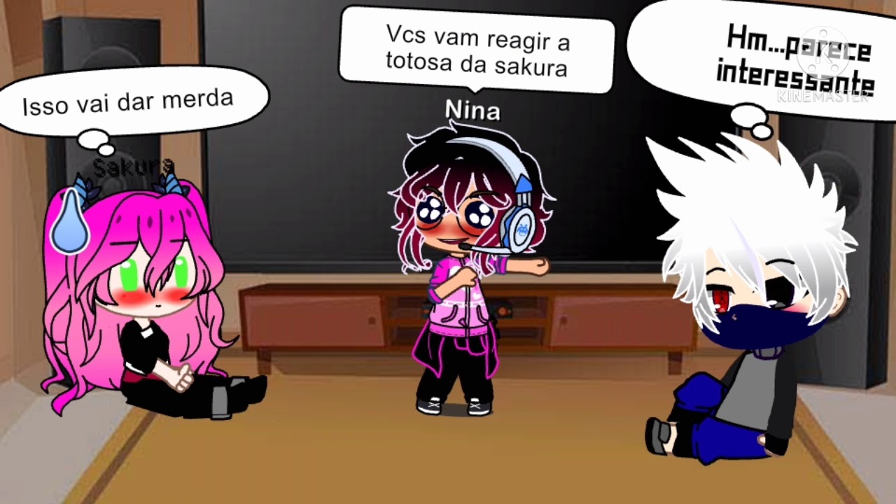 Reagindo a •Sakura• ♡kakasaku♡
