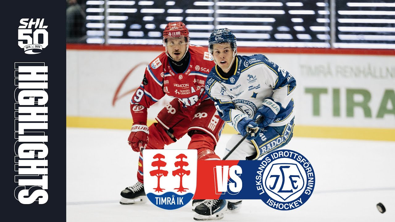 Timr&aring; vs Leksand | 23 okt 2025 | Highlights