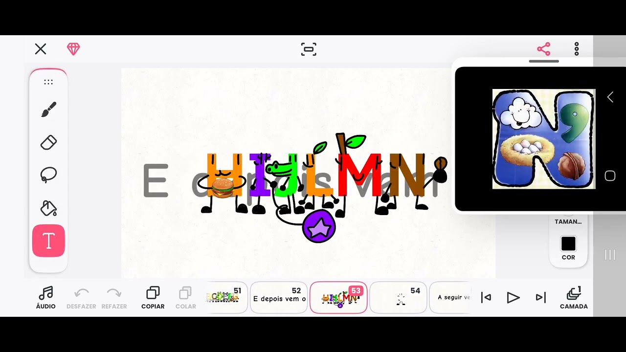 Portuguese Alphabet Song (REMAKE)