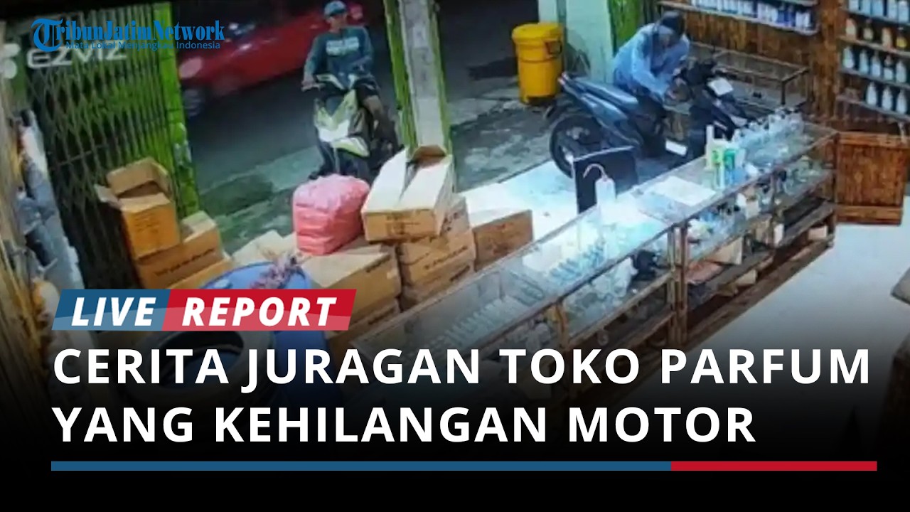 Cerita Juragan Toko Parfum di Lakarsantri Surabaya yang Kehilangan Motor Tiga Kali Sejak Tahun 2022