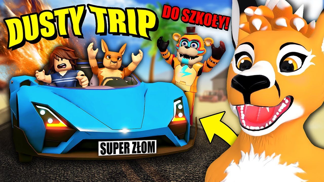 GREGORY JEDZIE DO SZKOŁY Z FREDDY'M, ALE TO BARDZO DŁUGA PODR&Oacute;Ż! | DUSTY TRIP