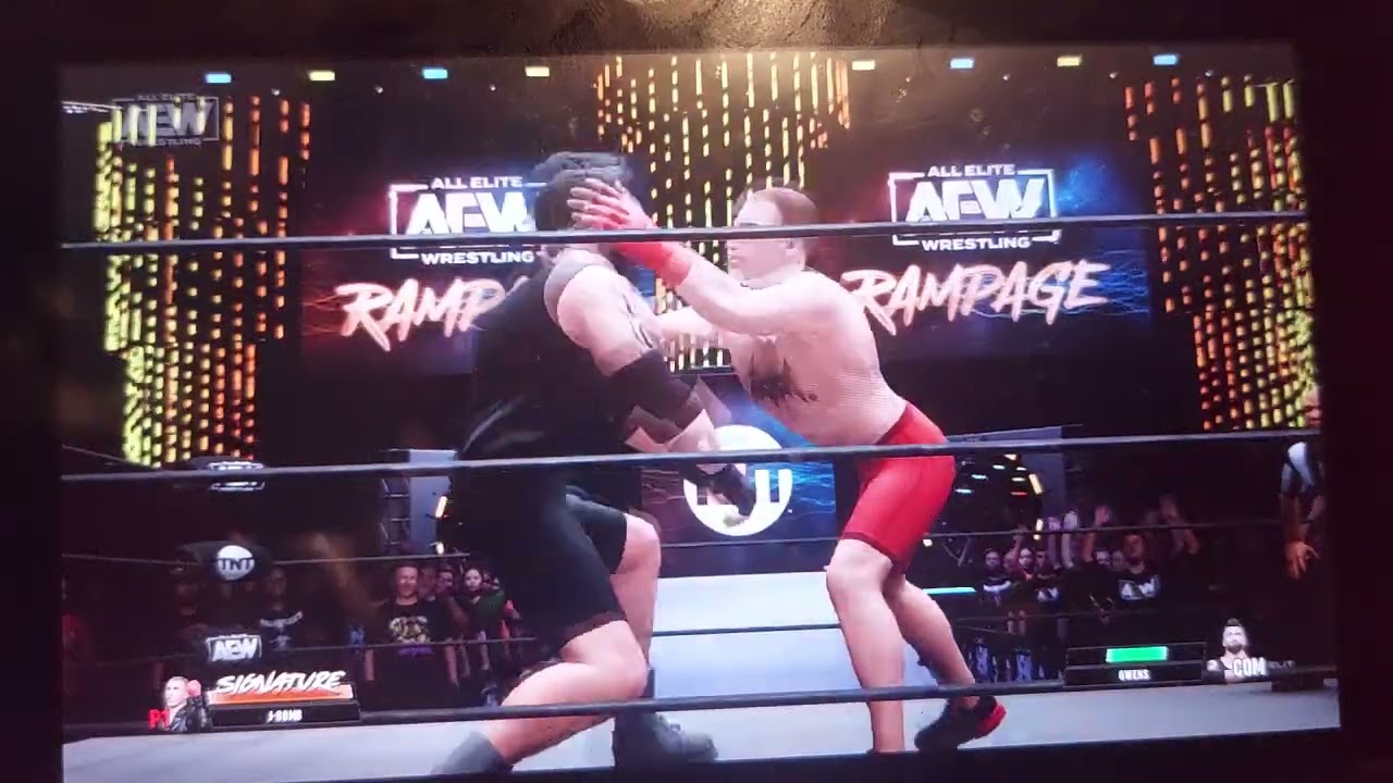 J - Bomb vs Kevin Owens Canadian Championship Match UAEW RAMPAGE 