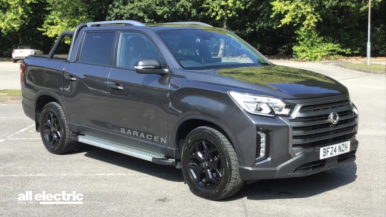 2024 KGM Musso 2.2D Saracen Pickup Double Cab 4dr Diesel Auto 4WD Euro 6 (202 ps)