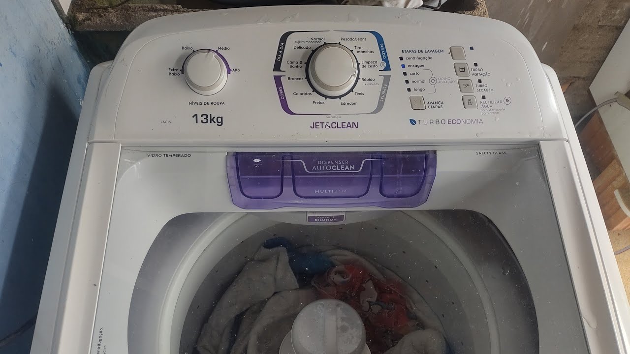 Maquina ELECTROLUX LAC13 Liga mais não funciona.Veja como fazer os testes e resolver