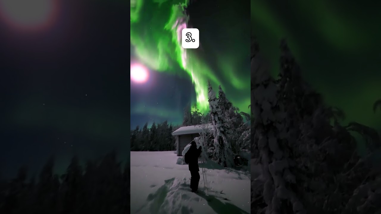 Which of these places bring you peace? #aesthetic #aurora #video #relaxing #vibes #chill #peace