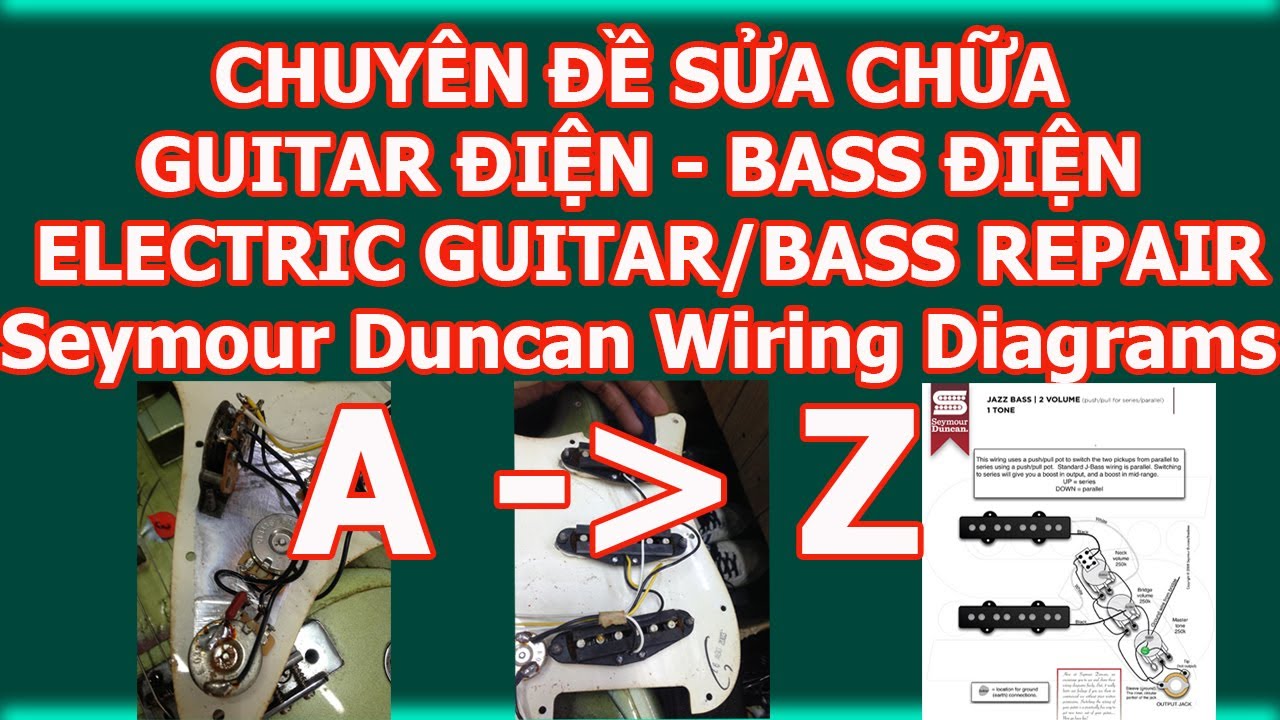 Phần 1 - Đôi điều về Guitar Điện -  Chuyên Đề Sửa Chữa Guitar Điện -  Chuyên Nghiệp Từ A Đến Z - P 1