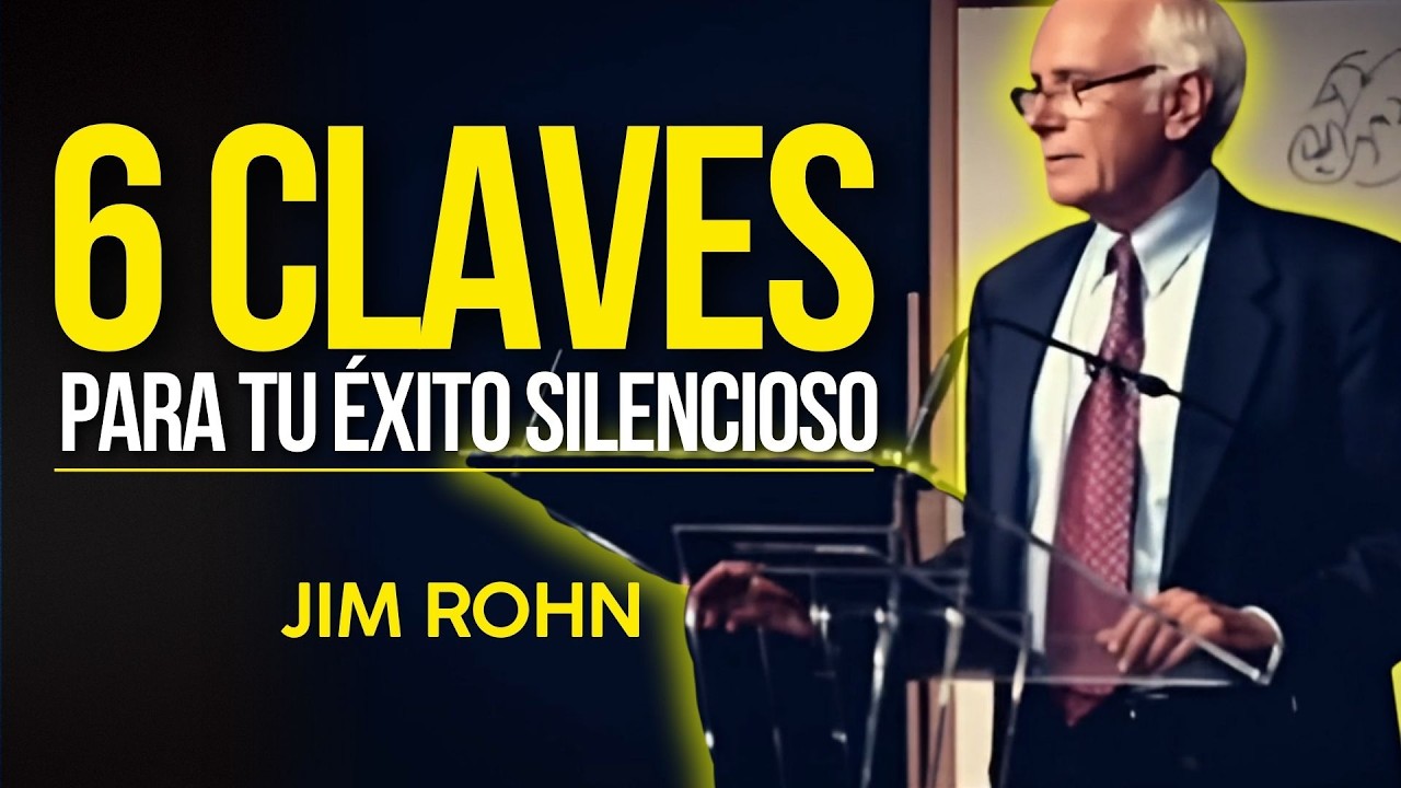 Desarrolla tu potencial en silencio con estas 6 maneras 🔥 Jim Rohn: Disciplina y Riqueza
