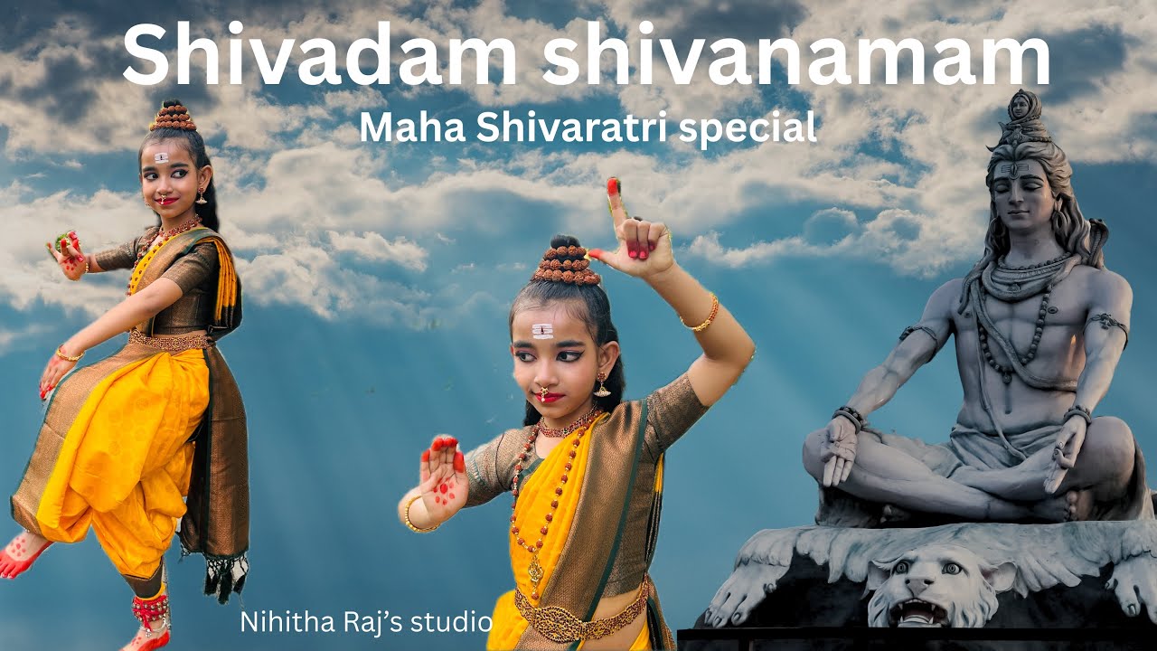 Shivadam Shivanamam | Bharathanatyam Dance cover | Shivarathri Special | 