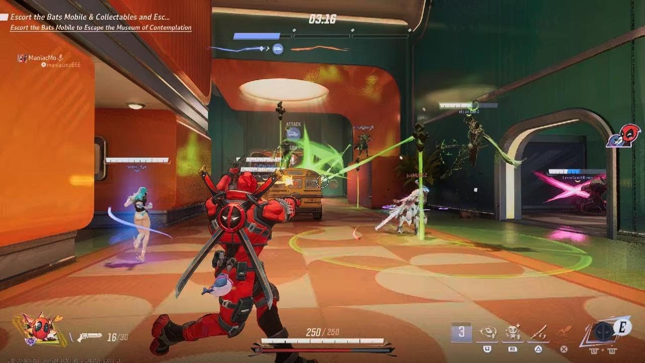 Marvel Rivals Elite Deadpool Carry MVP