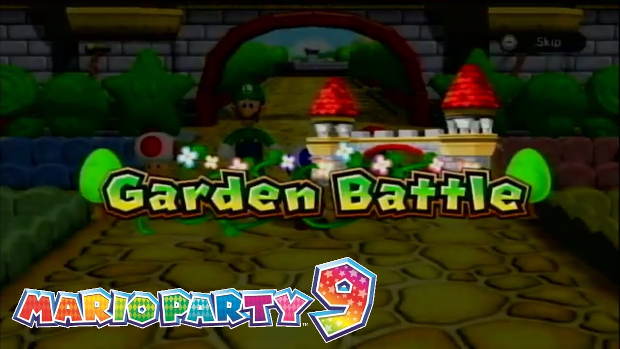 Mario Party 9 - Garden Battle