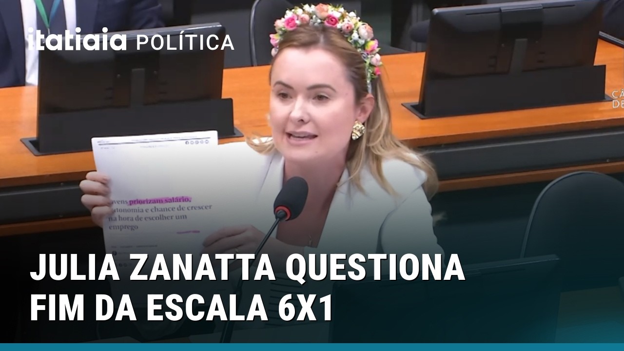 JULIA ZANATTA QUESTIONA FIM DA ESCALA 6X1 E FALA DEMISSÕES E ALTA DE IMPOSTOS