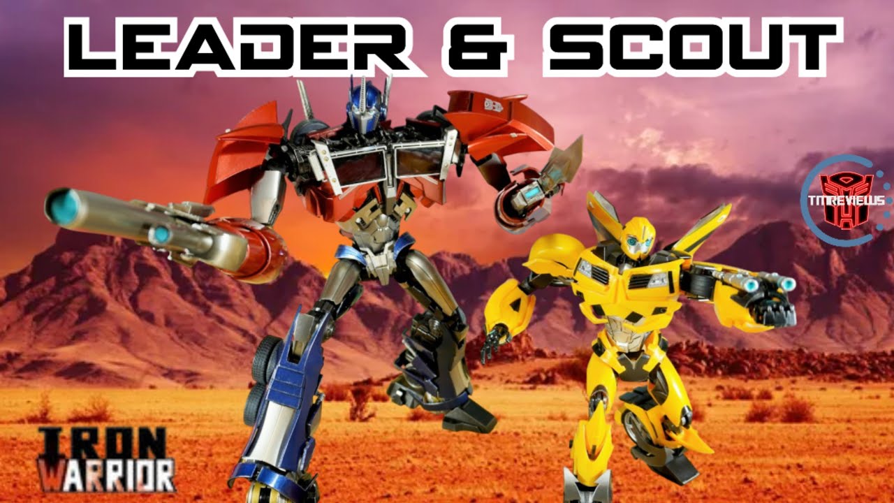 Iron Warrior IW-07 Leader & IW-08 Scout (AKA TF Prime Optimus & Bumblebee)