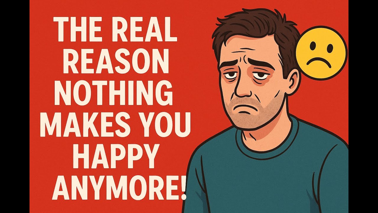 The Real Reason Nothing Makes You Happy Anymore!