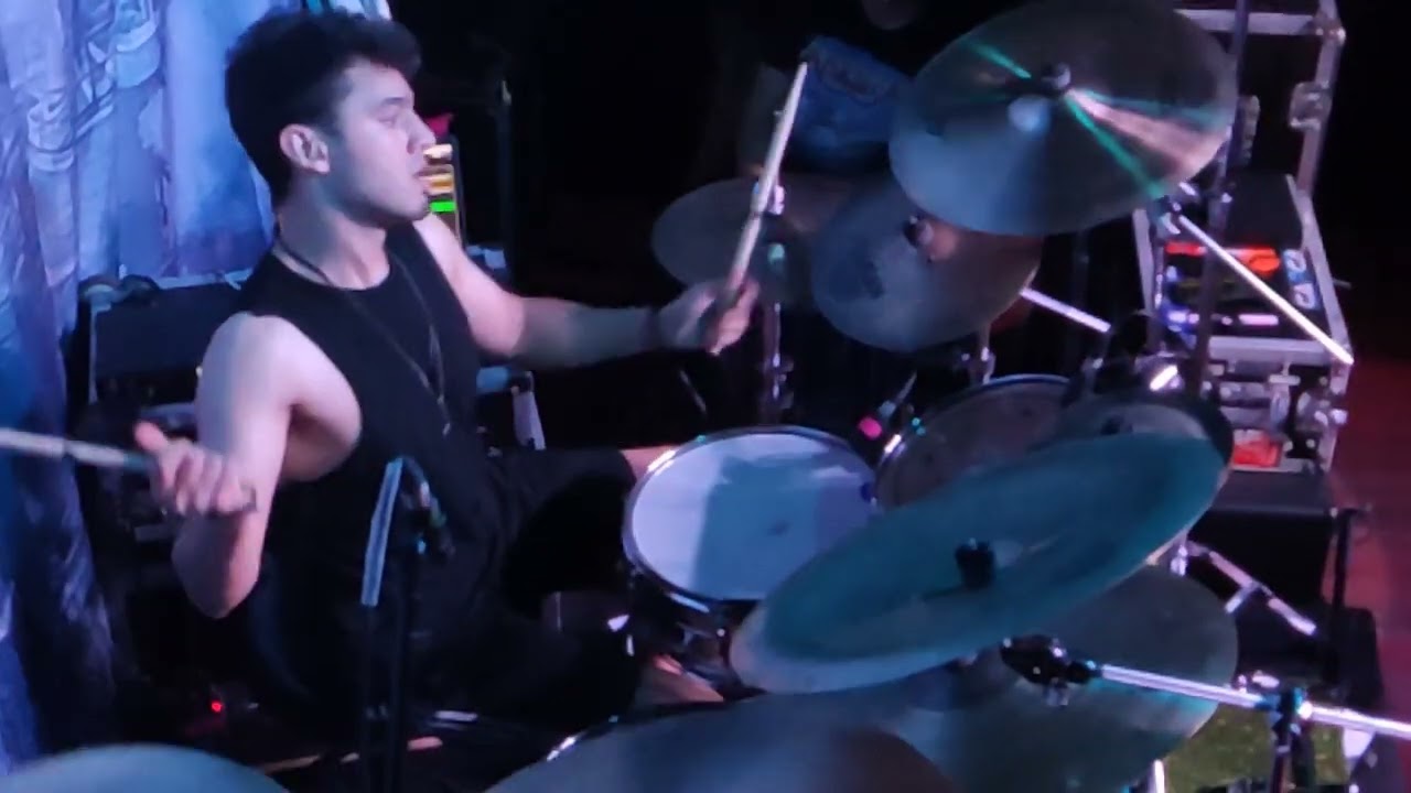Angra - Carry on / Nova Era - Drum Cam - Lisboa 2023