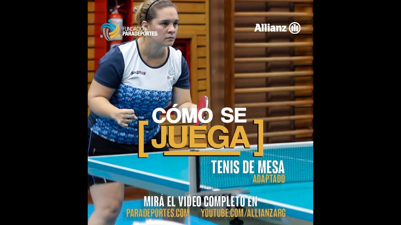 ¿Cómo se juega? Tenis de mesa adaptado (versión completa)