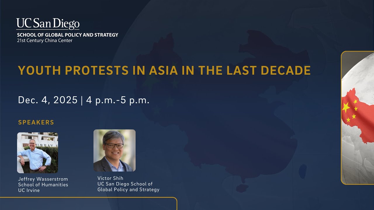 Youth Protests in Asia in the Last Decade