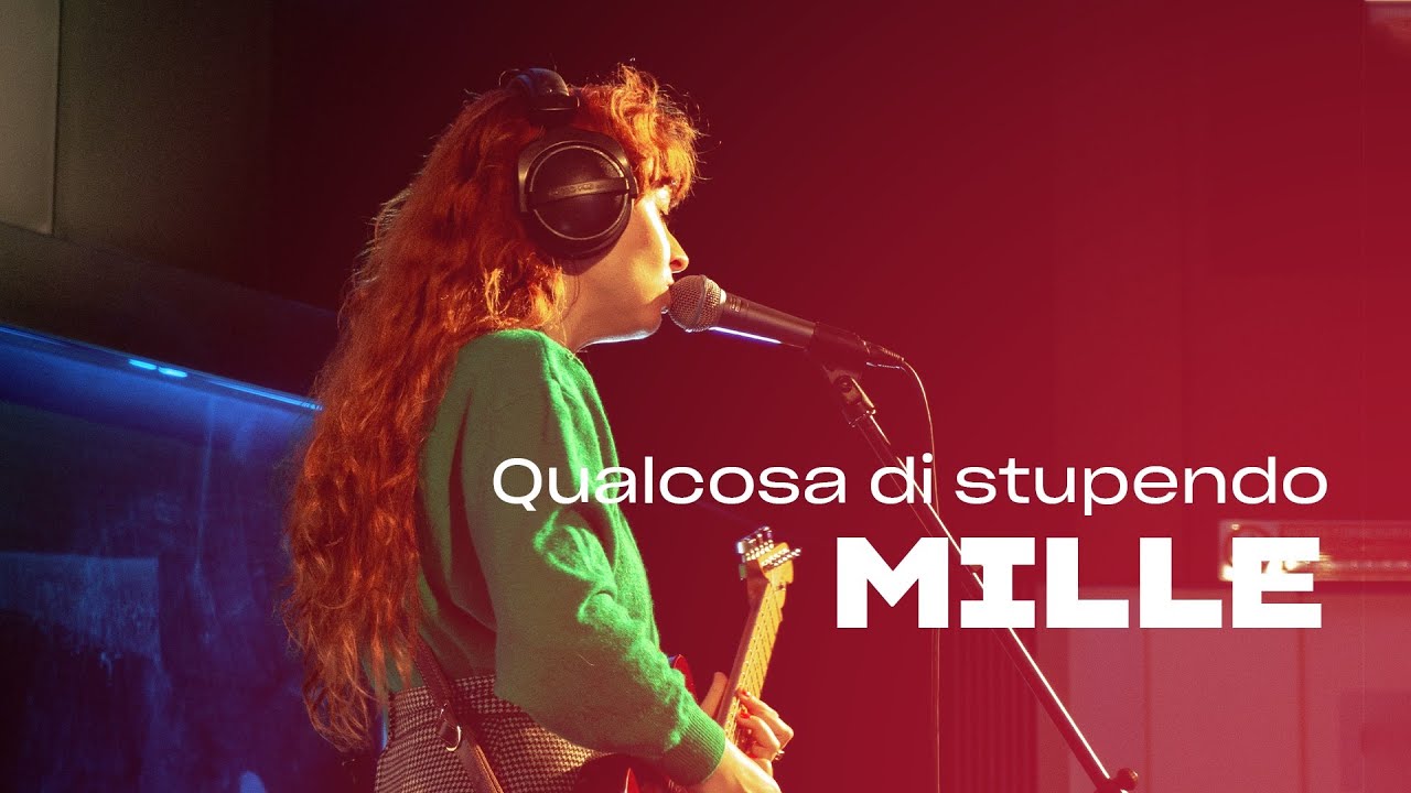 MILLE - Qualcosa di Stupendo (Live @ Soundcheck)