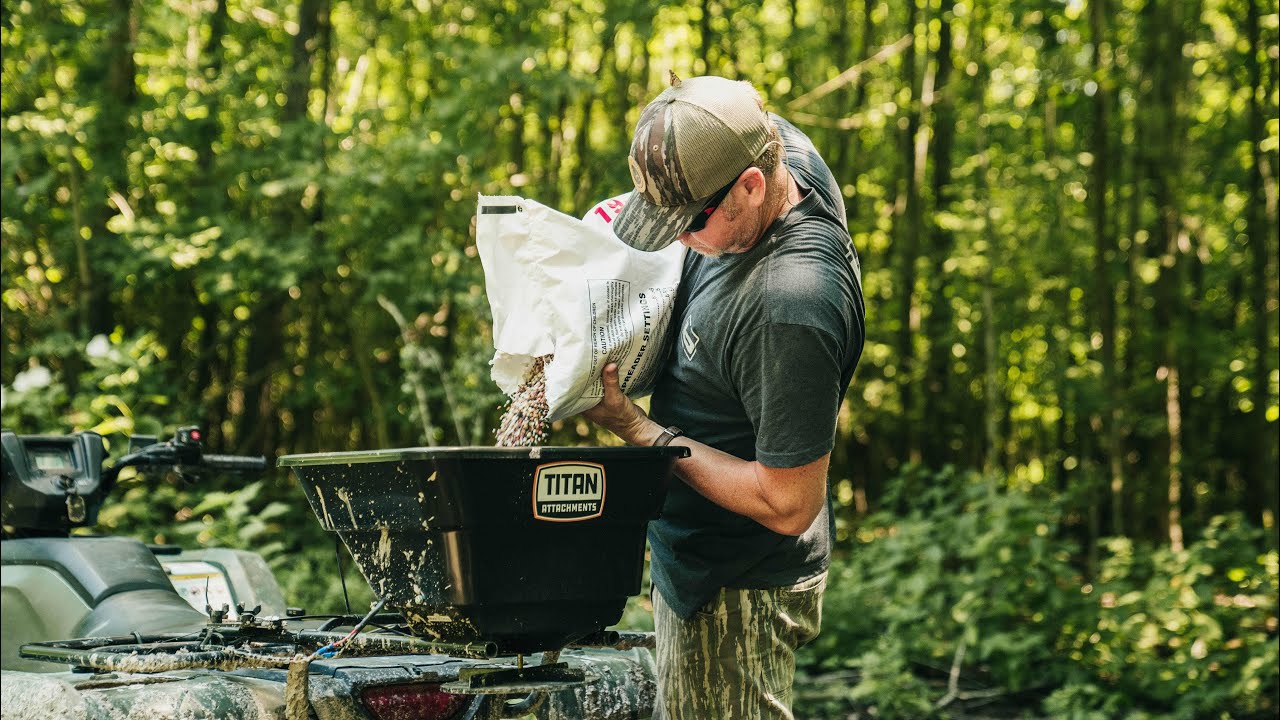 Planting Millett For Ducks | Using Small Equipment To Do The Job | Into The Woods w/ Rusty Creasey