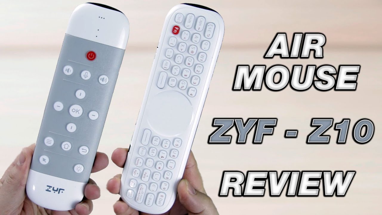 Controle Air Mouse ZYF Z10 para TV Box, Smart TV, Fire Stick, Mi TV