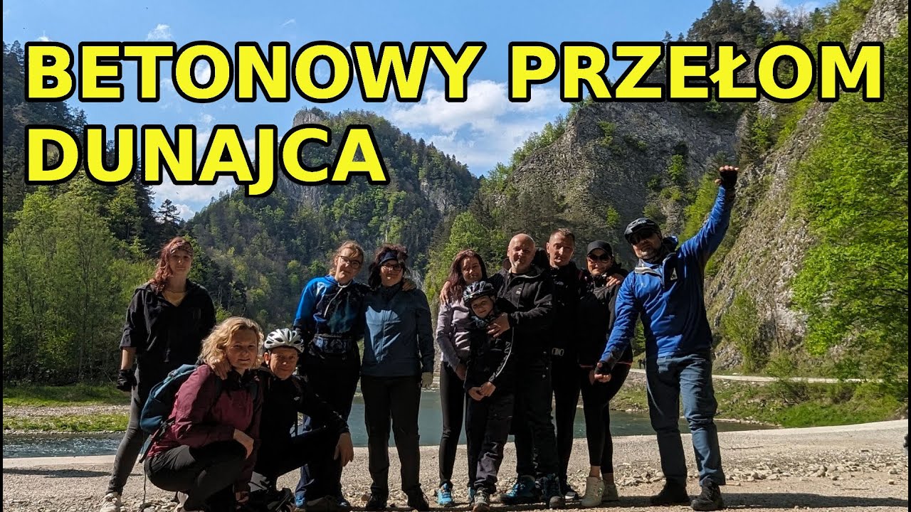 Przełom Dunajca po remoncie (Przedmaj&oacute;wka 1/2 - 27-04-2024r)