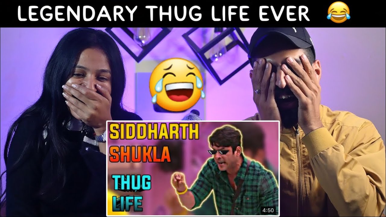 Reaction On : Ultimate Thug Life Of Siddarth Shukla Ever 😂 | Beat Blaster