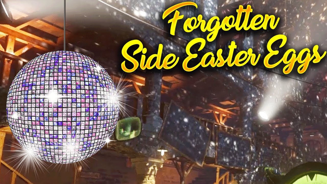 Top 5 Forgotten Side Easter Eggs in Treyarch Zombies History (Call of Duty Zombies BO2-BO3)