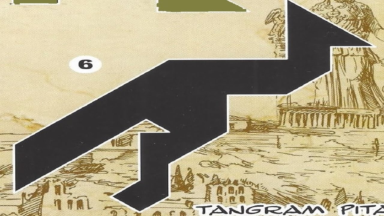 TANGRAM PITAG&Oacute;RICO (8 piezas): FIGURA 6. PROFE CARLOS.