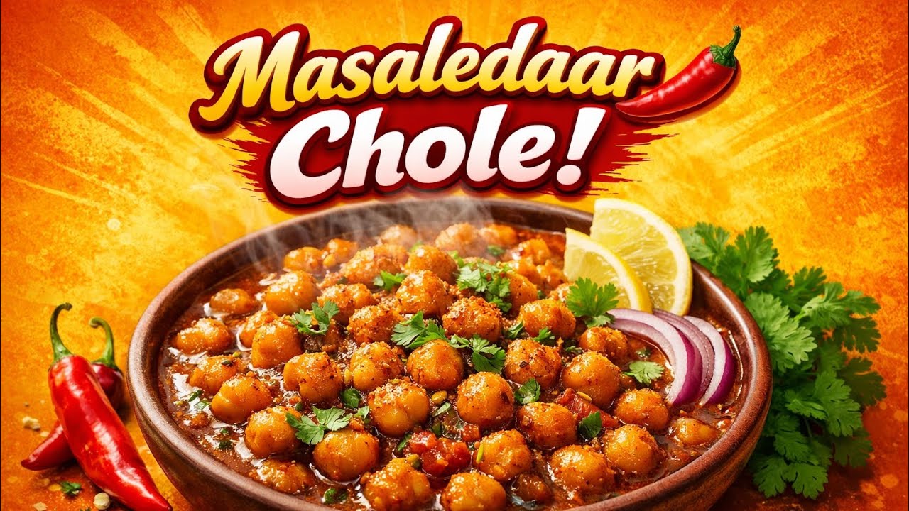 Masaledaar Chole 🌶️ | Easy & Quick Chole Recipe