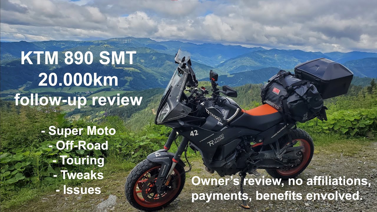KTM 890 SMT 20.000km Owner's Follow-up Review - Remus, SuperMoto, Off-Road, Pirelli Scorpion Rally
