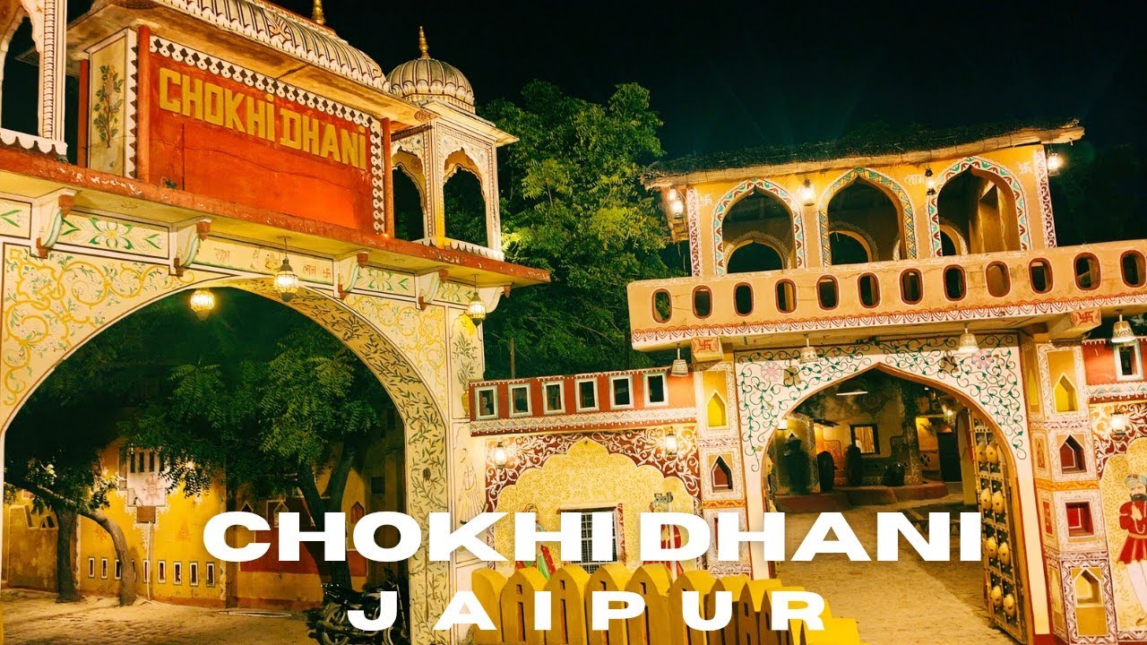 Chokhi Dhani Jaipur| Rajasthani Food Folk Dance Culture Camel Ride Ticket price in details