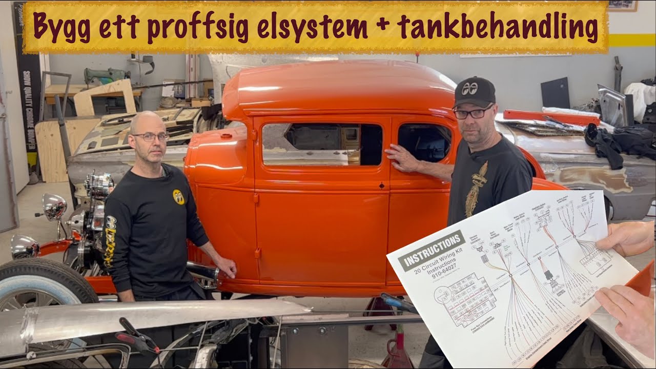 A Ford del 10. Bygg ett proffsigt elsystem + tankbehandling.