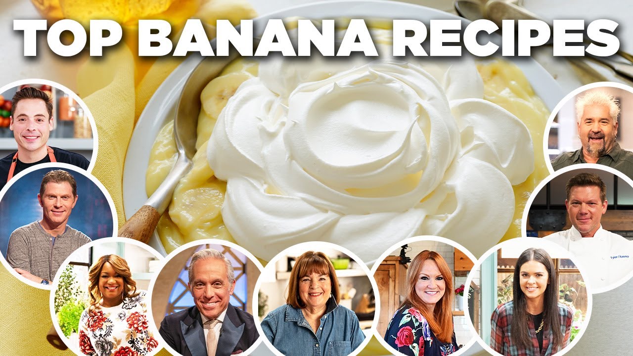 Top BANANA Recipe Videos from Food Network Chefs 🍌🌟