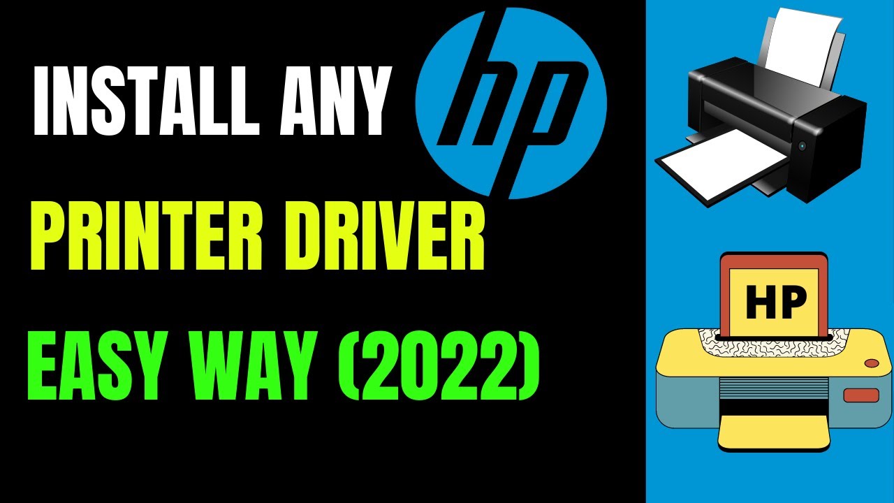 Загрузите и установите любые драйверы принтера HP (2022) | Процесс установки программного обеспеч...