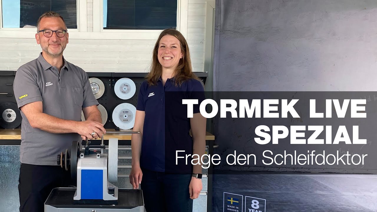Frage unseren Schleifdoktor | Tormek Live Spezial